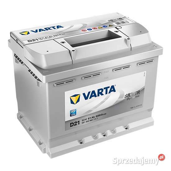 Akumulator VARTA Silver Dynamic D21 61Ah 600A EN Siedlce sprzedam