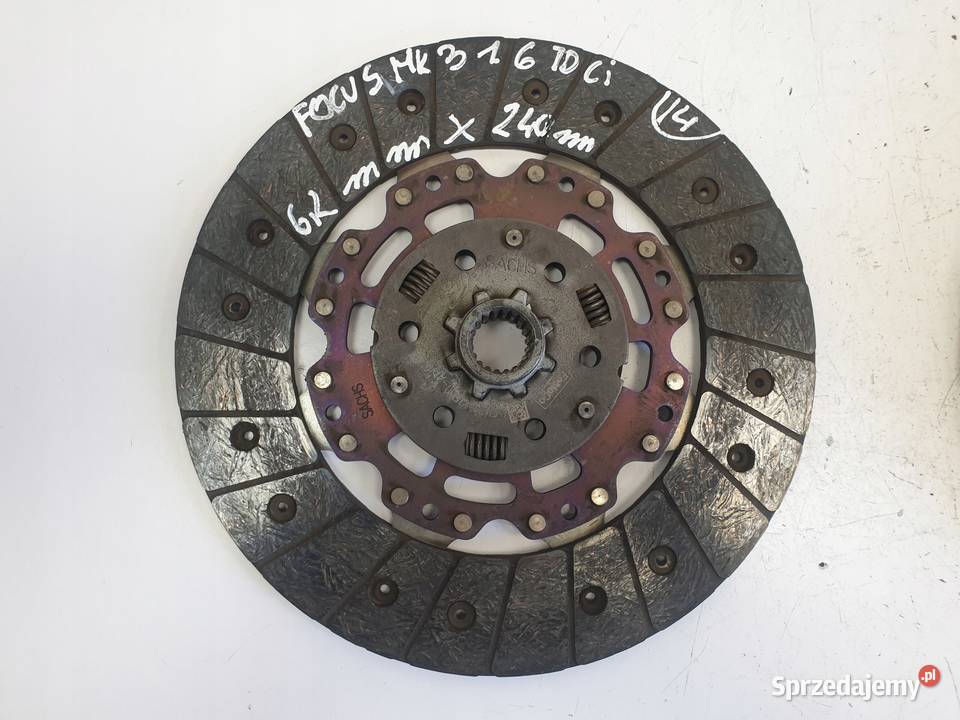Ford Focus MK3 16 TDCI DOCISK TARCZA sprzęgło Chełm sprzedam