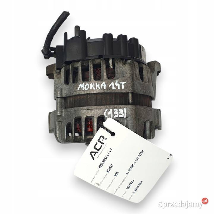 ALTERNATOR Opel Mokka Astra IV J Meriva II 14 Chełm