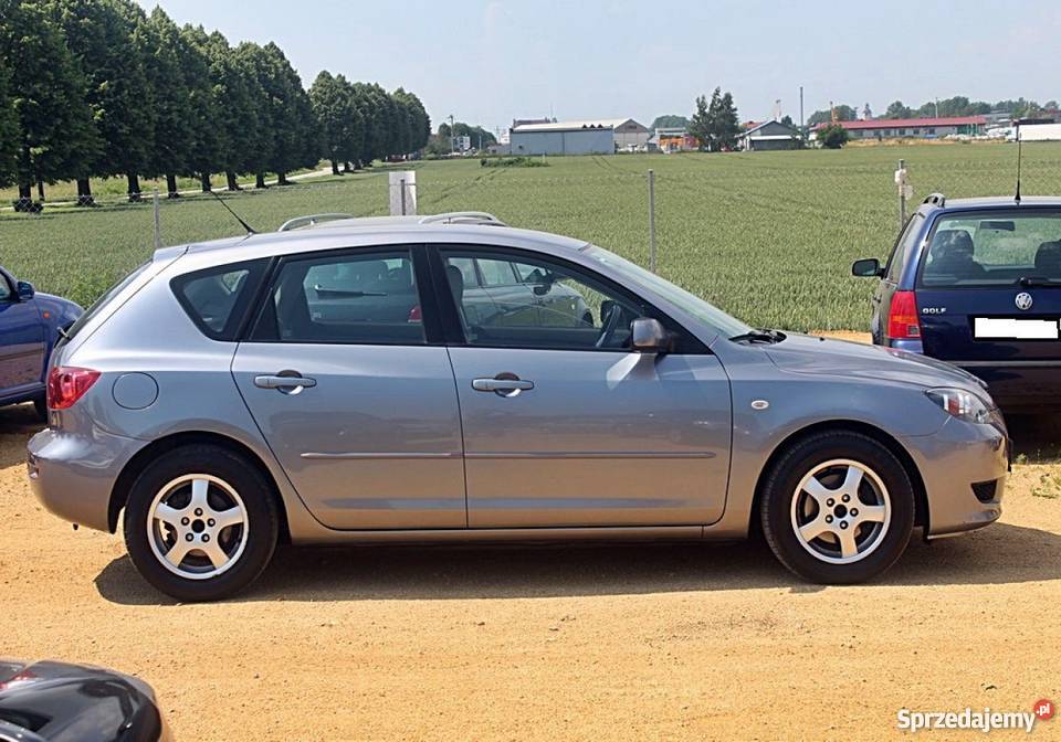 Mazda 3 szary Strzegom