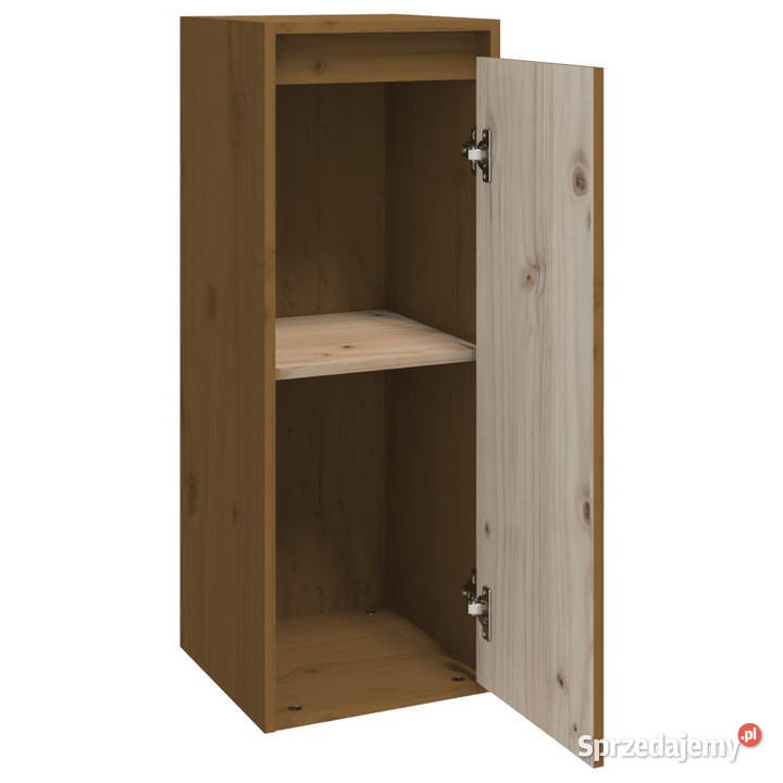 Szafki ścienne 2 miodowy brąz 30x30x80 sosnowe Warszawa