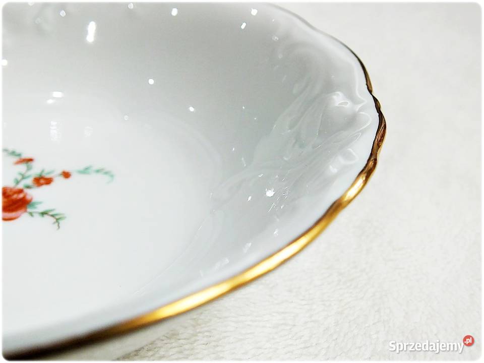Stara Salaterka Porcelana Wałbrzych 13 Talerzyk lubuskie Żary