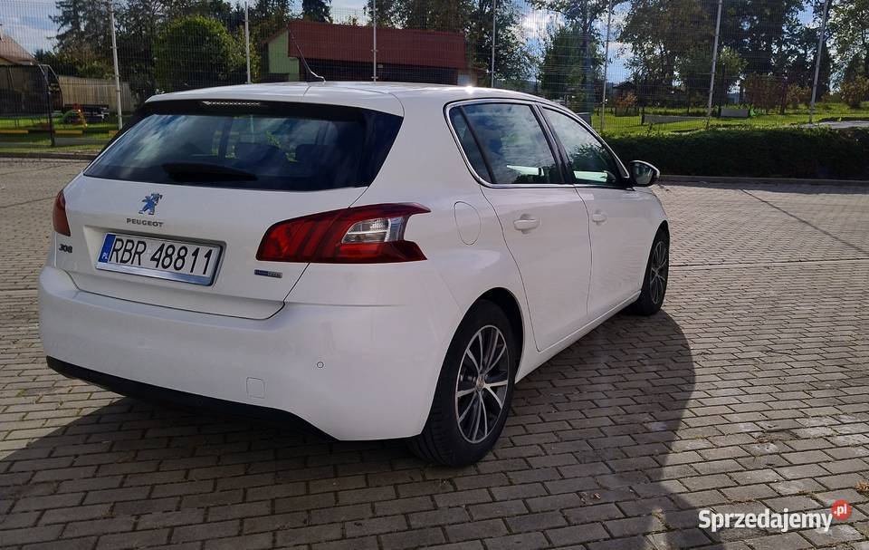 PEUGEOT 308 Niski Przebieg 2016 czujnik parkowania