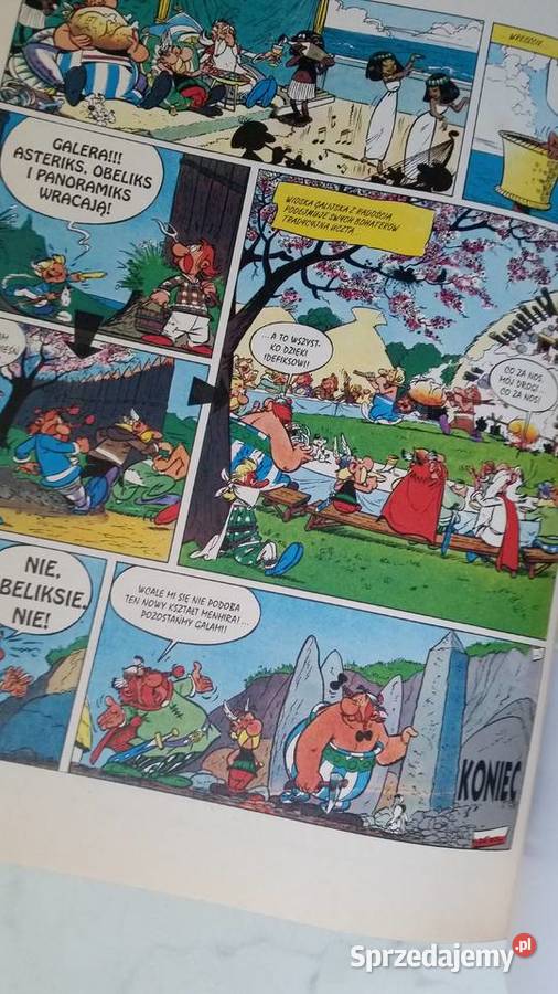 Asteriks i Kleopatra Wydanie z leksykonem Album Komiksy Puławy