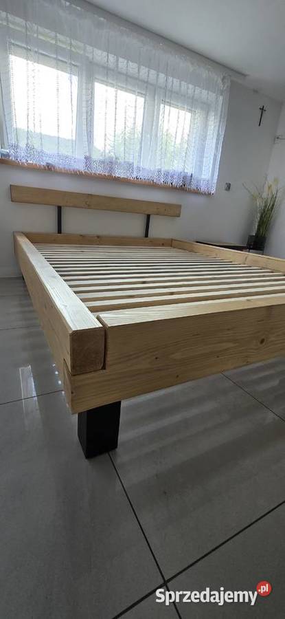 Łóżko drewniane 160x200 Tokarnia