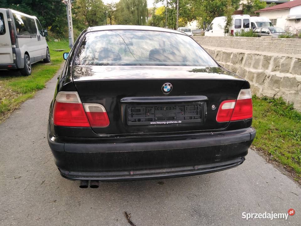 Bmw e46 22 benzyna 170 sprowadzony szyberdach lakier metallic Szczytna