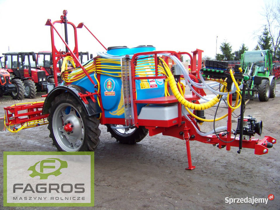 nowy OPRYSKIWACZ polowy ciągany 200 do 2000LRATY
