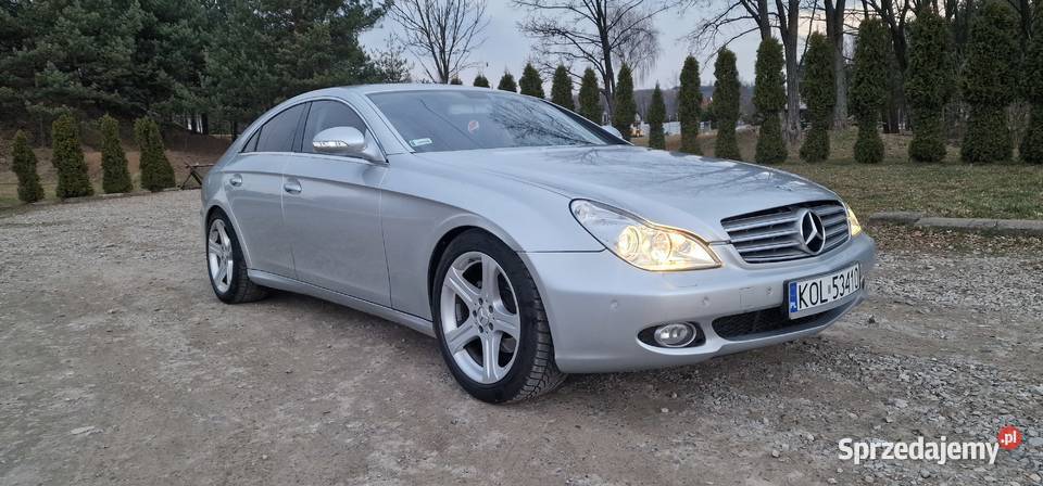 Mercedes Cls 320cdi srebrny małopolskie