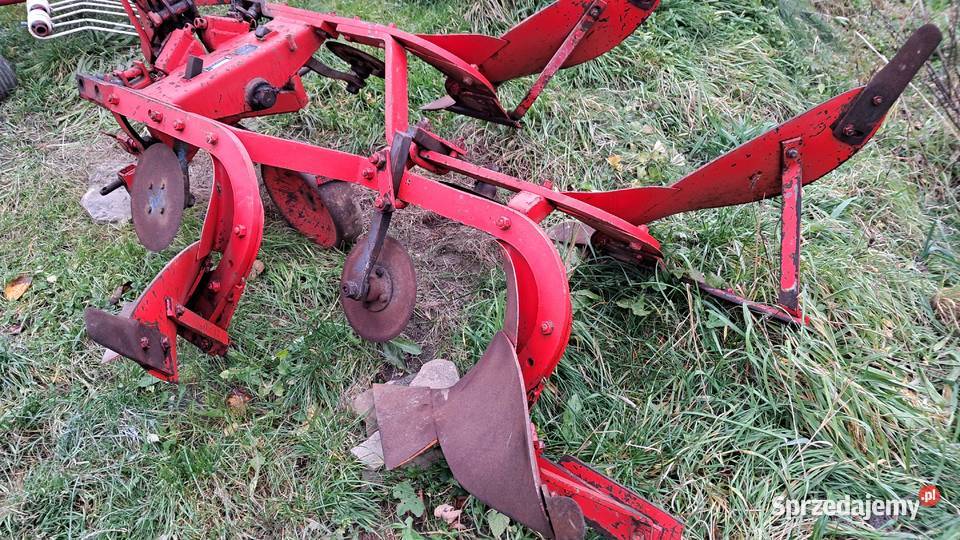 Ogrodniczy pług obrotowy VogelNoot 2 skibowy nieuszkodzony małopolskie Mszana Dolna
