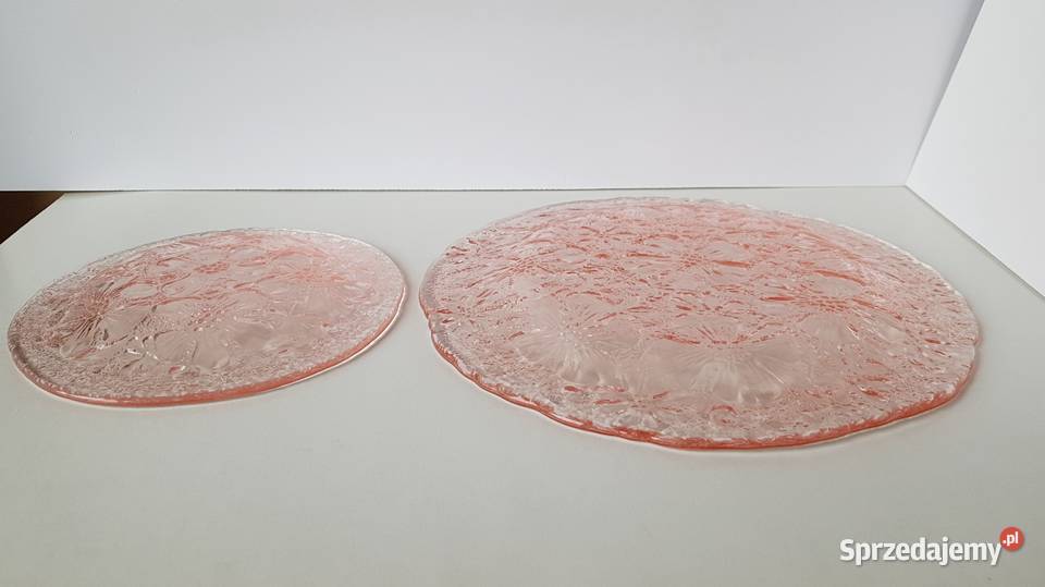 Talerzyk i talerz Anemony Ząbkowice kolorowe Dąbrowa Górnicza