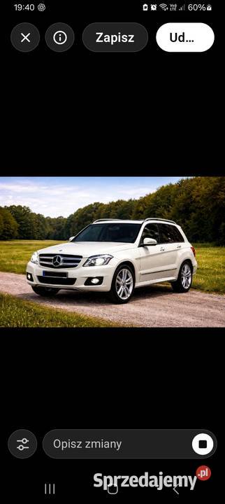 Piękny Mercedes glk zamiana Wałbrzych