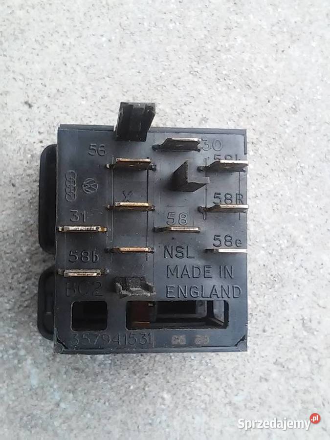 WŁĄCZNIK ŚWIATEŁ Z REGULACJĄ VW Passat B3 Układ elektryczny Sokółka