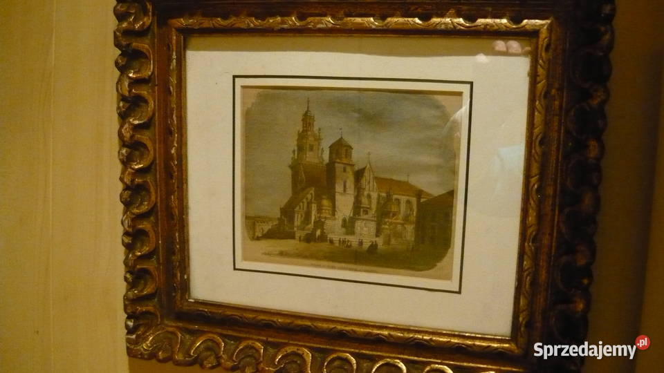 Obraz Katedra Kraków Malarstwo Myszków
