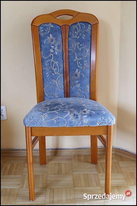 Krzesła drewniane tapicerowane do jadalni, salonu, kuchni Okazja -70%