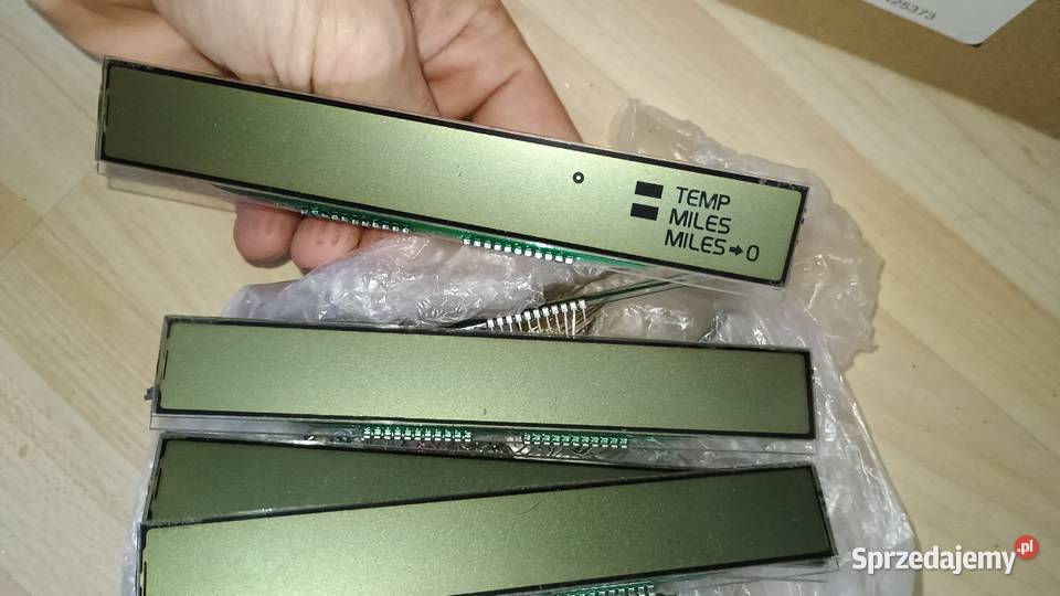 moduły wyświetlaczy LCD stosowane w licznikach i Lubartów