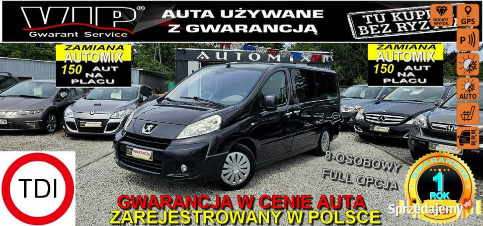 Peugeot Expert 8 Os2Xdrzwi Nawiewy20HDI136 Klima Świdnica sprzedam
