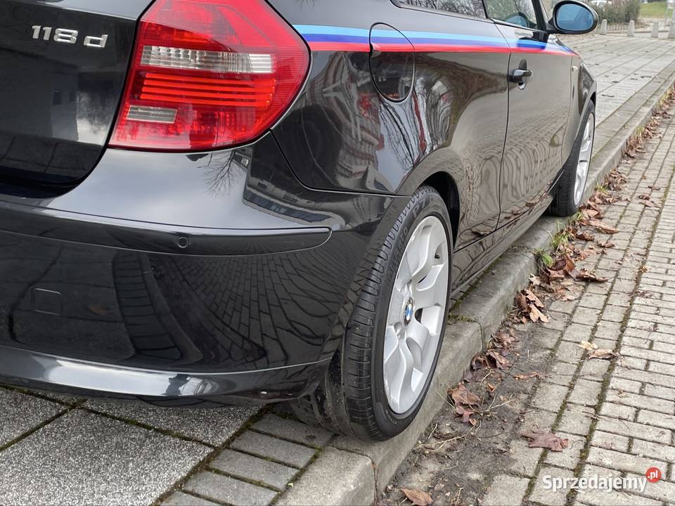 BMW e81 120d Lift 2009 Bixenon Czarna lala na śląskie Będzin