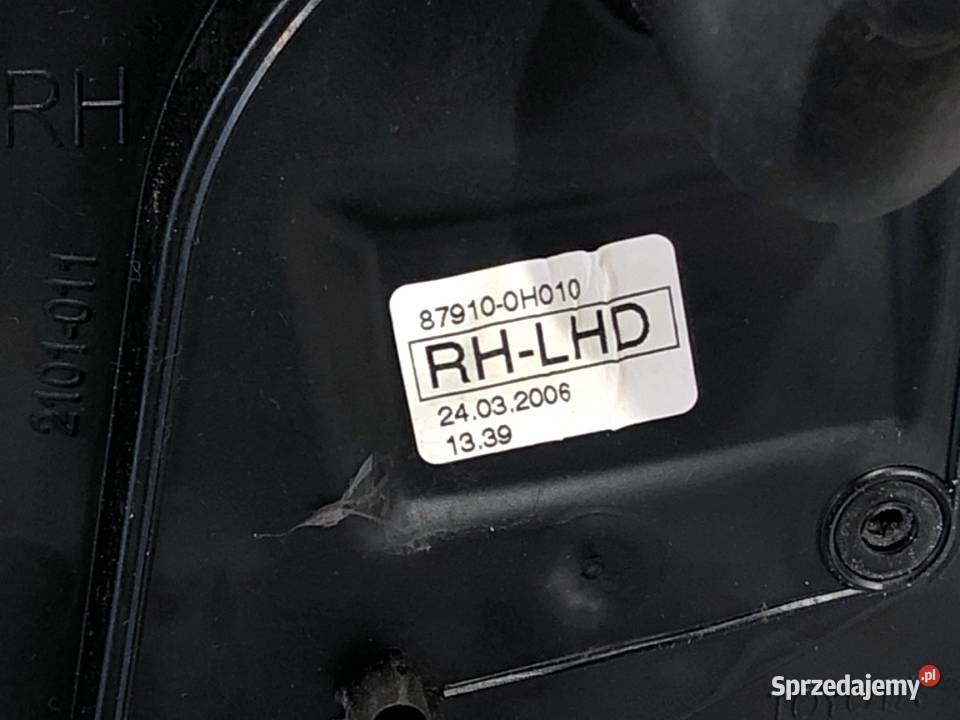 LUSTERKO PRAWY CITROEN C1 Hatchback 0514
