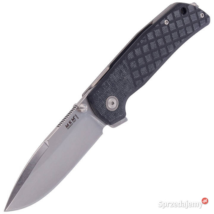 Nóż składany MKM Maximo Black Micarta Stone Warszawa