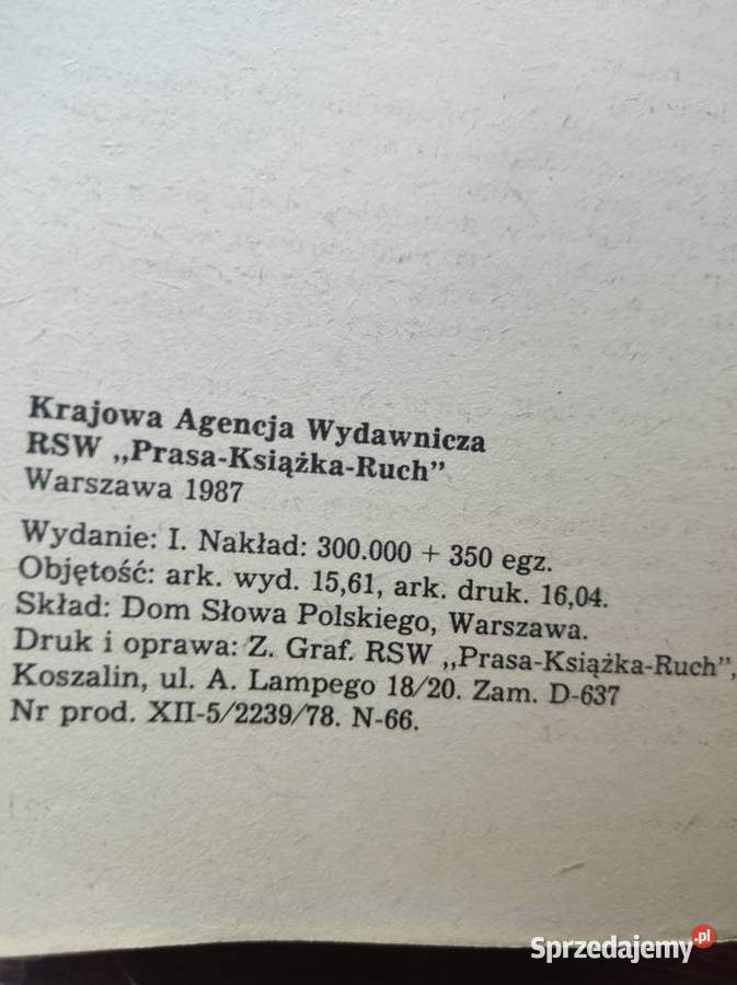Requiem króla zbrodni Serge Jacquemard Kielce
