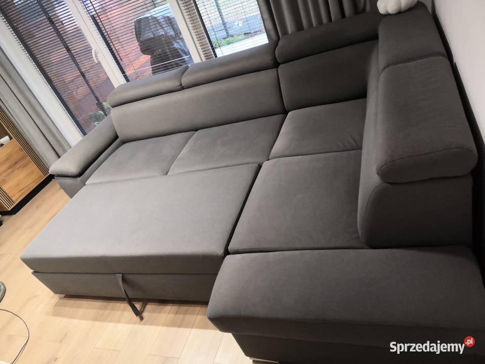 Narożnik z funkcją spania 270x190 Czechowice-Dziedzice
