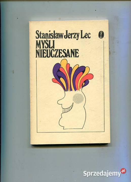 Myśli nieuczesane Stanisław Jerzy Lec miękka zachodniopomorskie