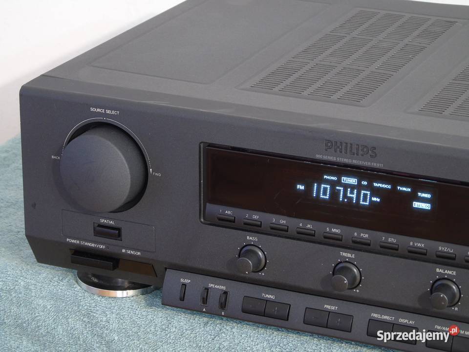 Wzmacniacz z radiem Philips FR911 mocny i Amplitunery Elektronika podkarpackie Jasło