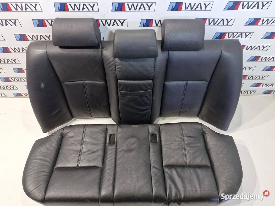 BWM E39 SEDAN FOTELE SKÓRA MANUALNE GRZANE
