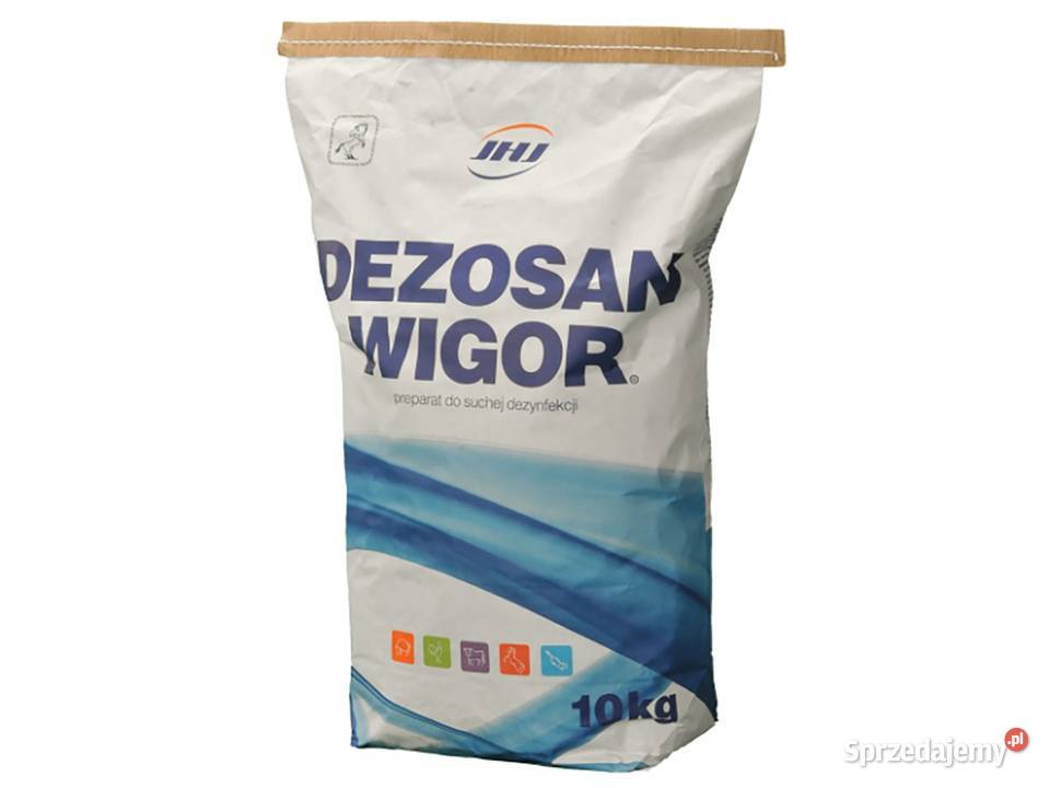 Dezosan Wigor redukcja wilgoci sucha dezynfekcja Topola sprzedam