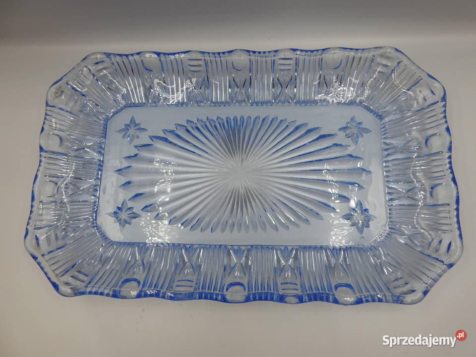 Tacapatera w intensywnie turkusowym kolorze Porcelana i szkło Inowrocław sprzedam