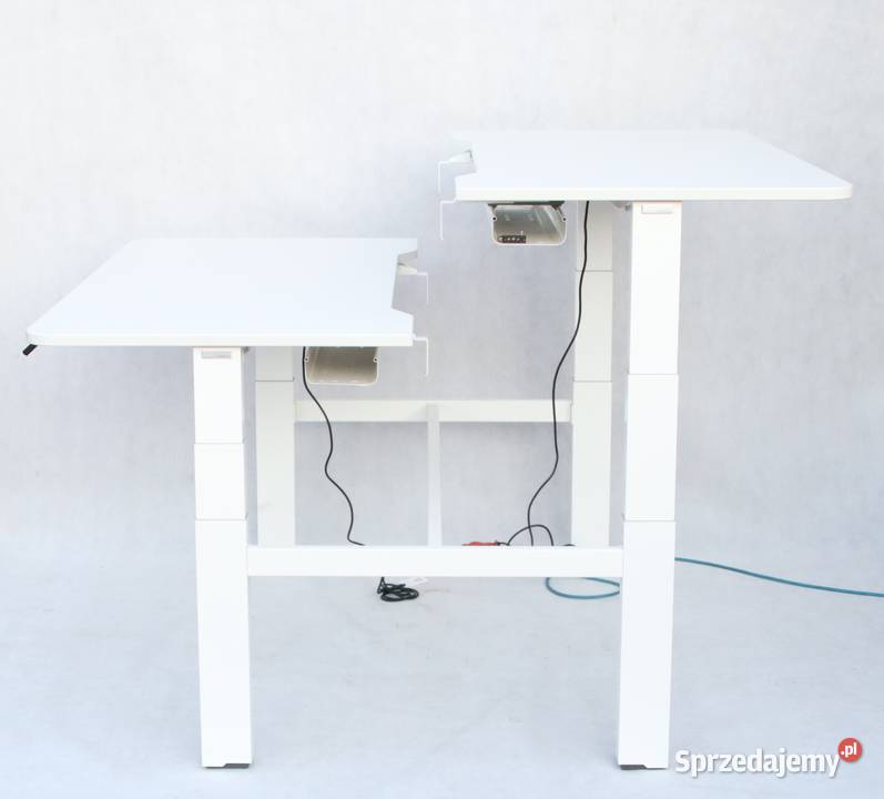 Biurko elektryczne Haworth 160170 dwa stanowiska Leszno