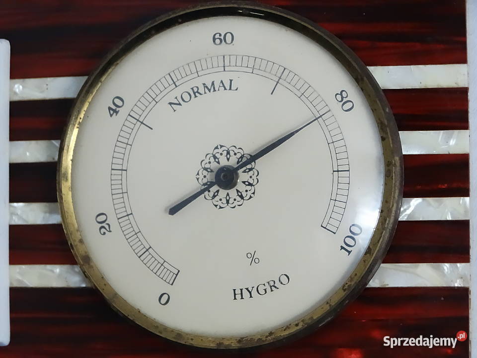 Stacja Pogodowa FISCHER NRD GDR Barometr sprzedam