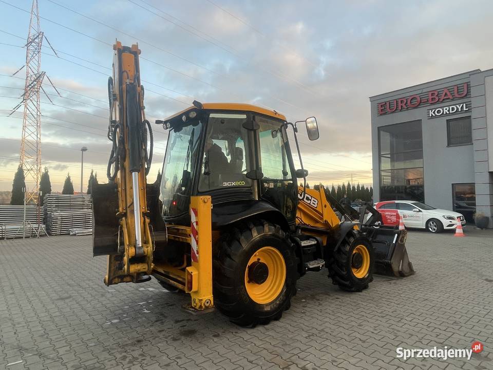 Koparko Ładowarka JCB 3CX 2018 wajchy cat terex nie wielkopolskie Ślesin