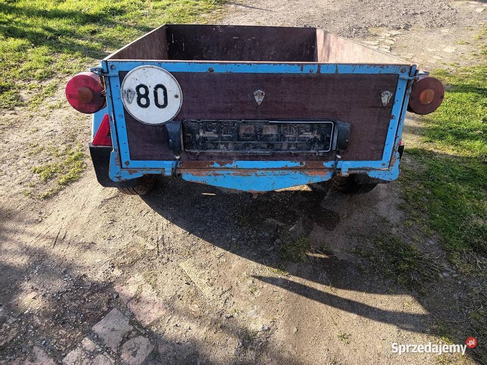 Przyczepka samochodowa Nowogrodziec