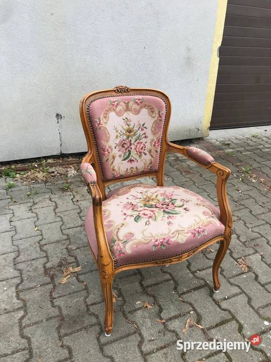 Do sprzedania fotel w stylu Ludwika śląskie Bielsko-Biała sprzedam