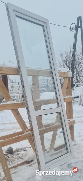 OKNA KacprzaK Okno Balkonowe 88X246 Używane PCV mazowieckie