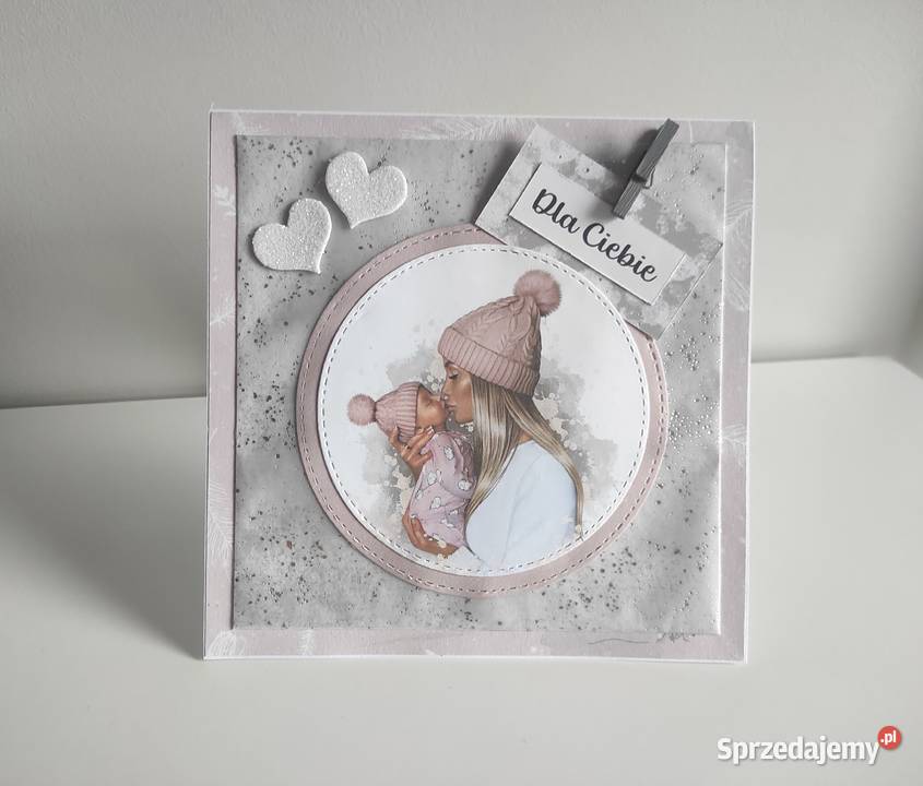 Kartka okolicznościowa ręcznie robiona Mamy łódzkie Łódź