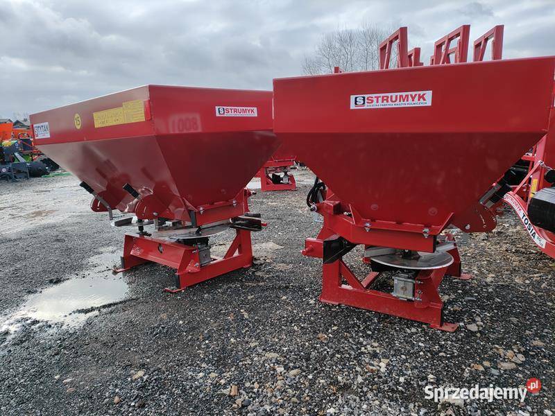 WYPRZEDAŻ Rozsiewacz nawozu hydraulika STRUMYK nieuszkodzony Środa Śląska
