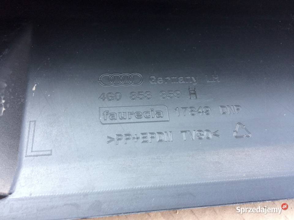 Listwy Progowe Boczne Audi A6 C7 4G0 LIFT SLine Drezdenko