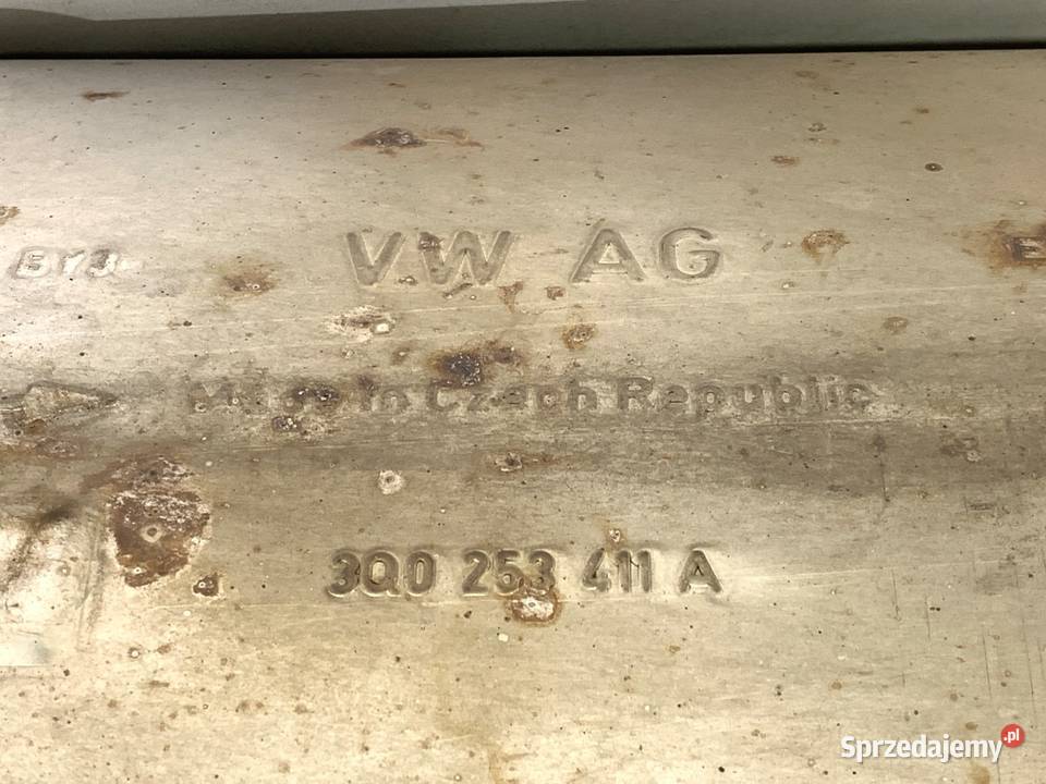 TŁUMIK WYDECHOWY SKODA SUPERB III 3Q0253411A 20 Tłumiki