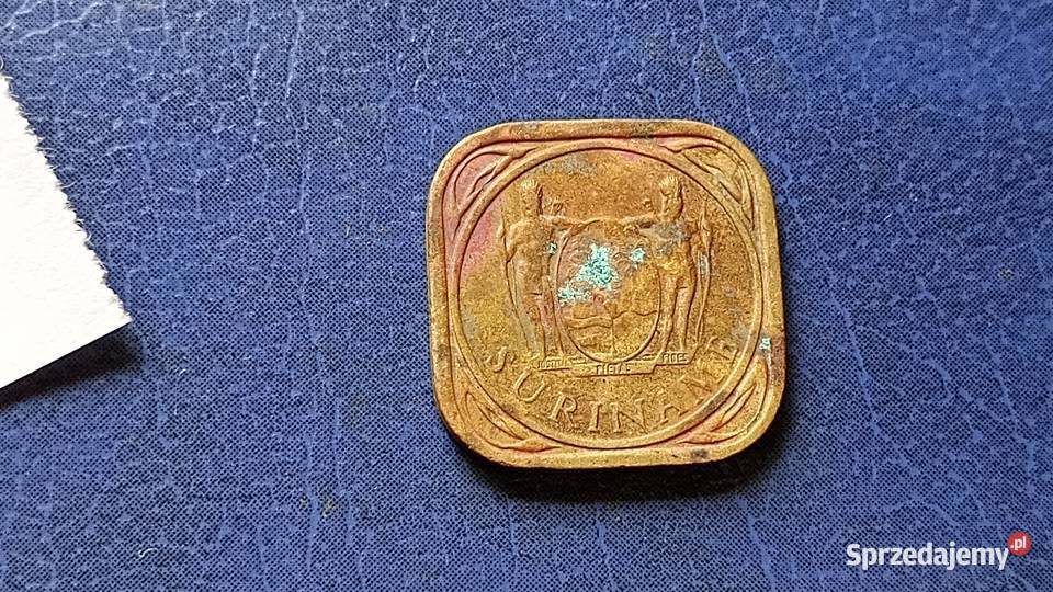 Stare monety 5 cent 1971 Surinam Lesko