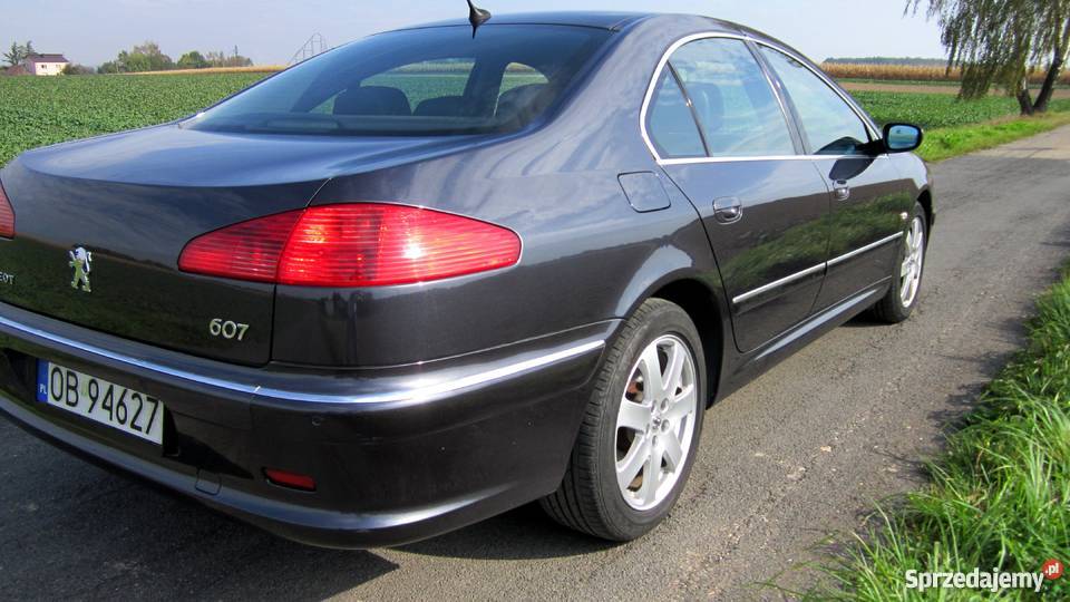 Peugeot 607 Biturbo 2007r super stan gniazdo AUX Zator