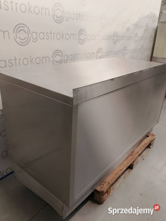 Stół przyścienny zabudowany z 2 półkami Wrocław