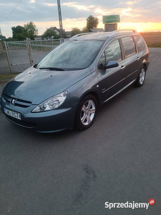 Peugeot 307 kombi 16hdi 2004 nieuszkodzony kujawsko-pomorskie Kowal