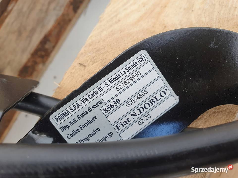 ZAMEK DRZWI PRZESUWNYCH Fiat Doblo II lift osobowe Rudka