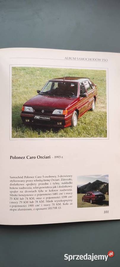 Album samochodów FSO JDembiński Poradniki, albumy i reportaże Łowicz