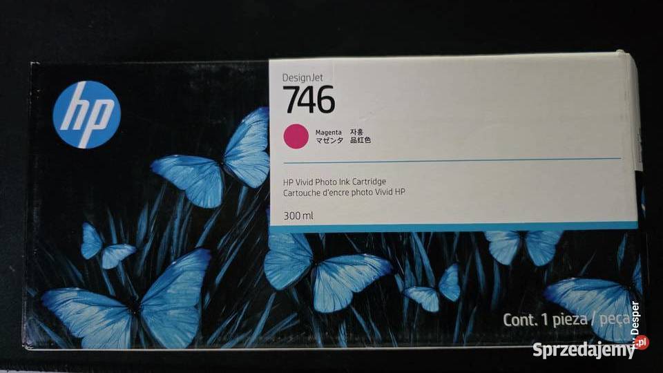 Sprzedam nowy tusz hp DesignJet 746 Magenta Warszawa