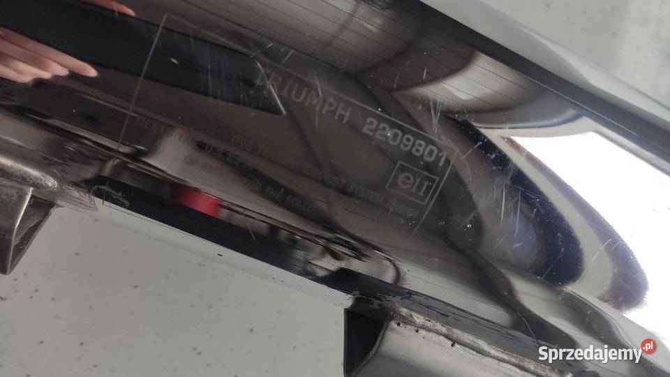 Tłumik Triumph Rocket używany wydech Rocket Jabłonna