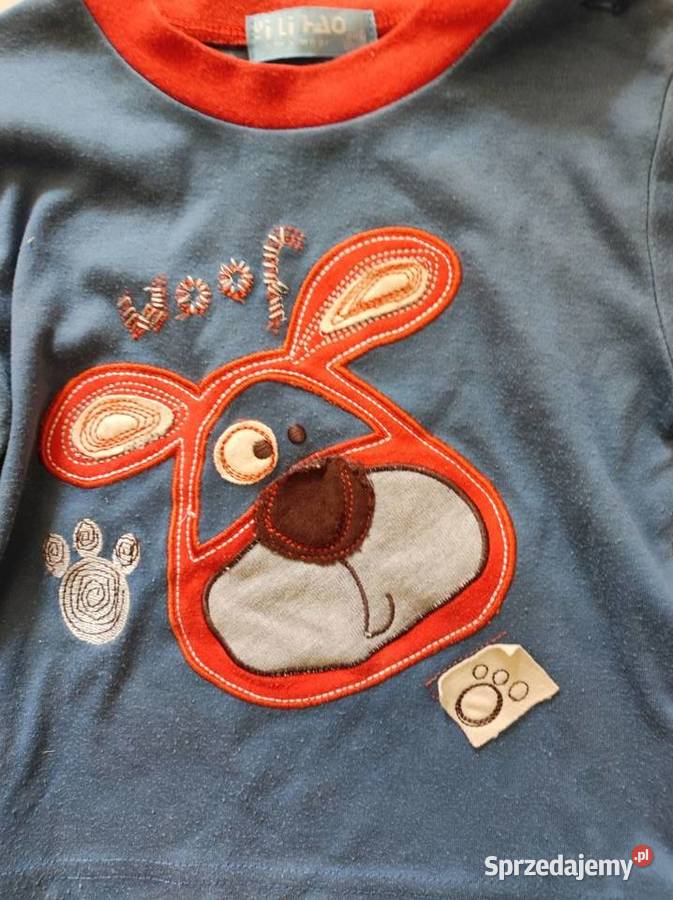 koszulka top bluza bluzka dinozaury zwierzątka