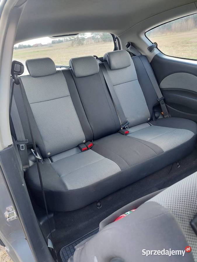 Chevrolet aveo 12 benzyna 2009r elektrycznie ustawiane fotele podlaskie